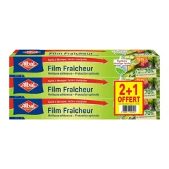 Best Film fraicheur x3 Alu, Film, Sac Poubelle