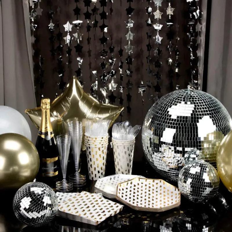 Clearance Flutes a champagne x8 plastique Vaisselle Jetable