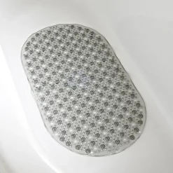 Best Fond de baignoire gris 69x39cm Accessoire Salle De Bain