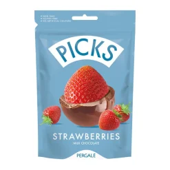 Hot Fraise enrobee chocolat lait 90g Confiserie·Chocolat