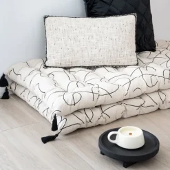 Hot Futon line art 120x60cm Décoration Textile·Pouf