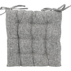 Online Galette de chaise griza 40x40cm Décoration Textile·Galette