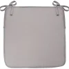 Clearance Galette de chaise 38x38cm gris c Décoration Textile·Galette