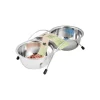 Gamelle double inox o13cm Alimentation Chat
