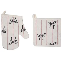 Best Gant et manique raye/noeud Linge De Table, Cuisine·Tablier, Gant, Manique