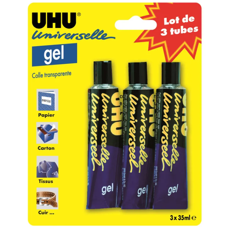 Gel universelle 35ml tubes lot d Fournitures