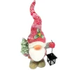 Clearance Gnome avec lanterne et sapin Décoration