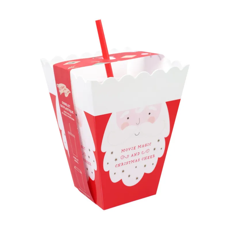 Hot Gobelet avec paille et seau Enfant Enfant