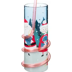Hot Gobelet de noel + paille Enfant Accessoire Noël Enfant