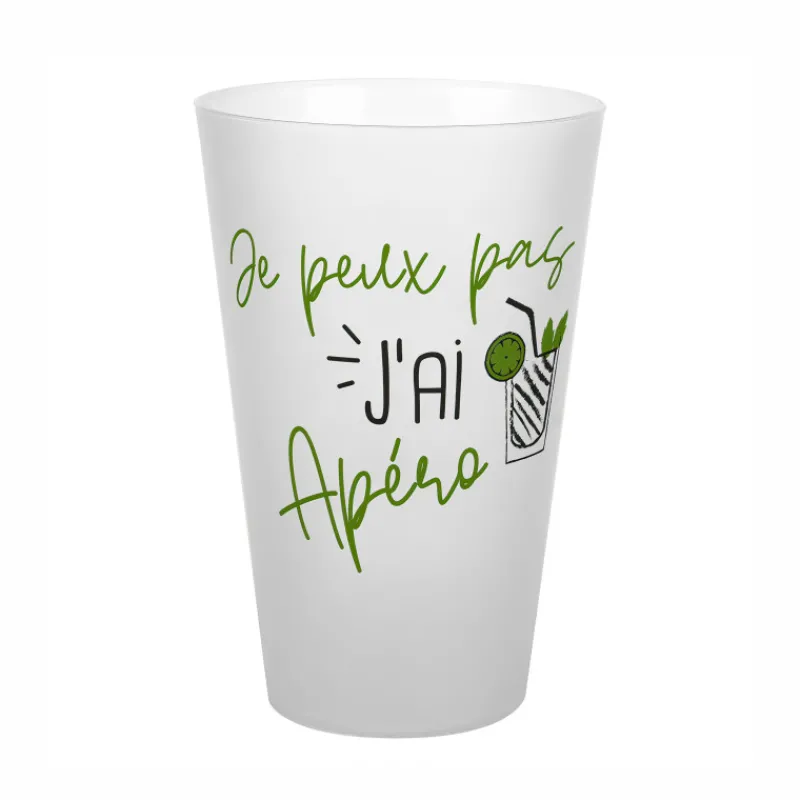 Hot Gobelet ecocup j'ai apero Vaisselle Jetable