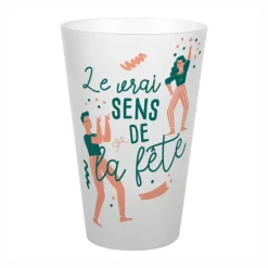 Hot Gobelet ecocup sens de la fete Vaisselle Jetable