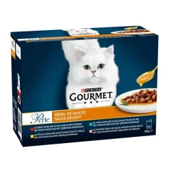 Best Gourmet filets en sauce x12 Alimentation Chat