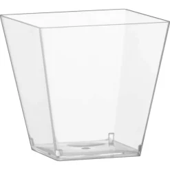Outlet Grande verrine carree x6 plastiq Vaisselle Jetable