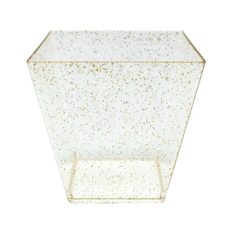 Grande verrine doree 24cl x12 Vaisselle Jetable