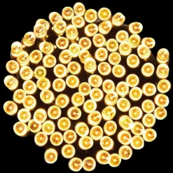 Guirlande 100 led blanc chaud Décoration Lumineuse