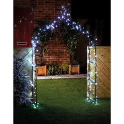Guirlande 60 led solaire blanc f Décoration Lumineuse