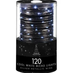 Best Guirlande 120 micro led argent - Décoration Lumineuse