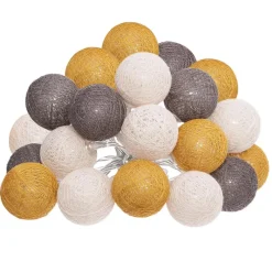 New Guirlande led 20 boules Luminaire, Déco Lumineuse