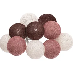 Guirlande led 10 boules d6cm Luminaire, Déco Lumineuse