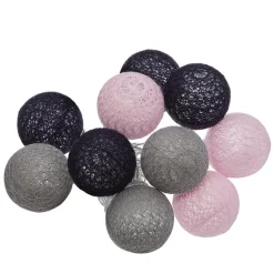 Guirlande led 10 boules d6cm Luminaire, Déco Lumineuse