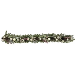 Clearance Guirlande nAuds rose led 180cm Décoration