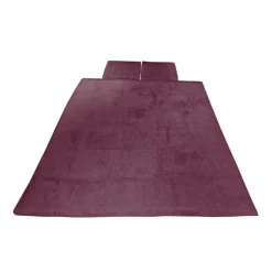 Hdc 200x200+2 taies teddy polair Linge De Lit·Parure De Lit, Housse De Couette