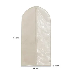 Clearance Housse a vetement beige dressy + Rangement