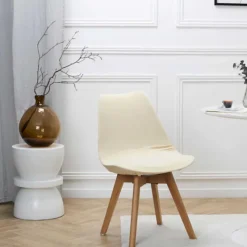 Clearance Housse de chaise s uni creme Décoration Textile·Housse D'Assise