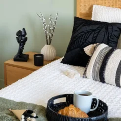 Clearance Housse de couette 200x200+2 taie Linge De Lit·Parure De Lit, Housse De Couette