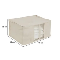 Hot Housse de rangement 60x45cm bge Rangement