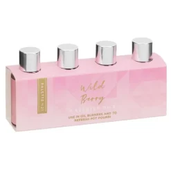 Clearance Huile parfumee baie sauvage x4 Bougie, Senteur