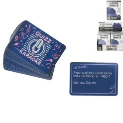 New Jeu de cartes theme karaoke x60 Pour Lui|Idée Cadeau