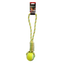 Jouet balle + corde pour chien Accessoire Été