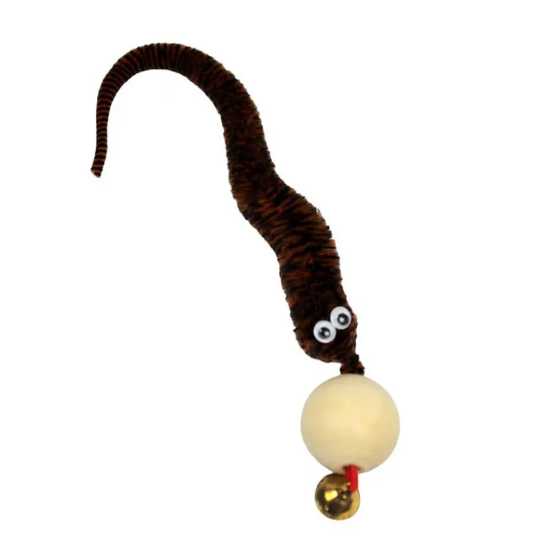 Discount Jouet boule bois + chenille Jouet Chat