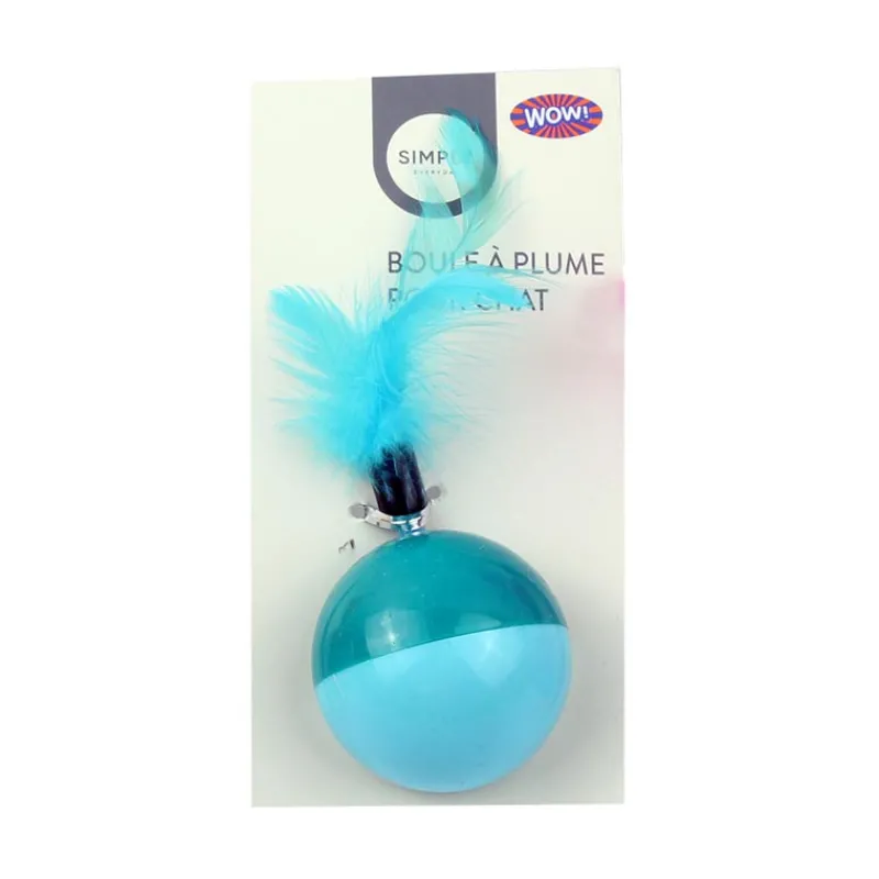 Sale Jouet pour chat boule a plume Jouet Chat