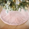 New Jupe de sapin en polyester blush Décoration De Sapin