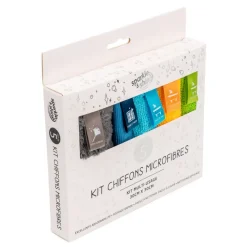 Hot Kit chiffons microfibres x5 30 Balai, Serpillère, Brosse