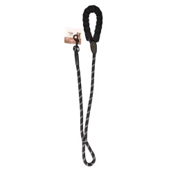 Online Laisse nylon reflechissante noir Collier, Laisse, Harnais