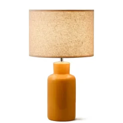 Lampe tory ocre Luminaire, Déco Lumineuse