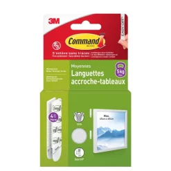 Clearance Languette de fixation m -4paires Colle, Adhesif