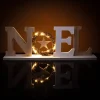 Hot Lettre lumineuse noel Décoration