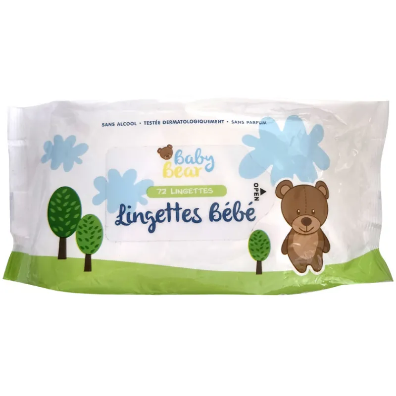 Online Lingettes bebe sans parfum x72 Bébé