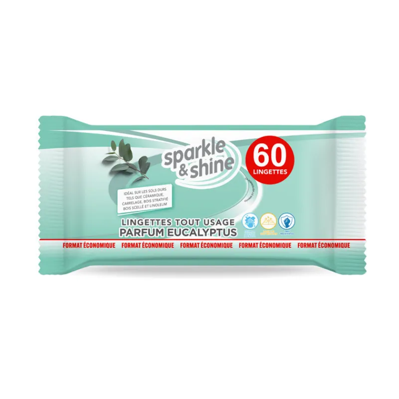 Sale Lingettes x3 multi-usages Nettoyant Ménager
