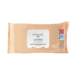 Hot Lingettes x40 demaquillantes Soin Du Visage·Cotons, Lingettes