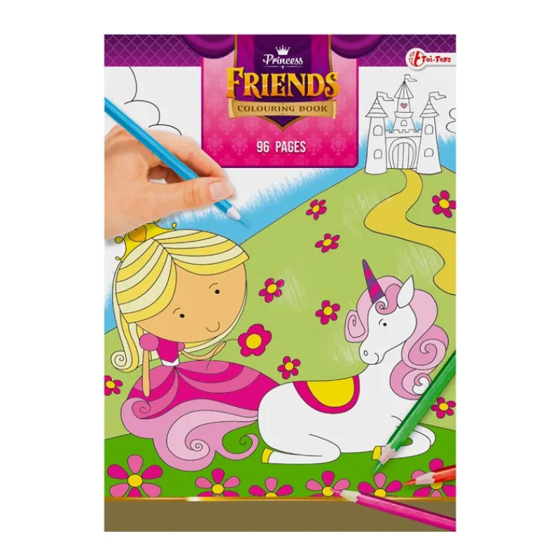 New Livre de coloriage 96p princesse Enfant Loisirs Créatifs|Loisirs Créatifs