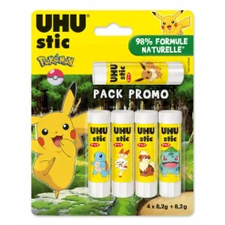 Outlet Lot de 5 stic blanc 8,2g pack pr Fournitures