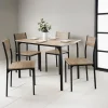 Online Lot table + 4 chaises Cuisine, Salle À Manger