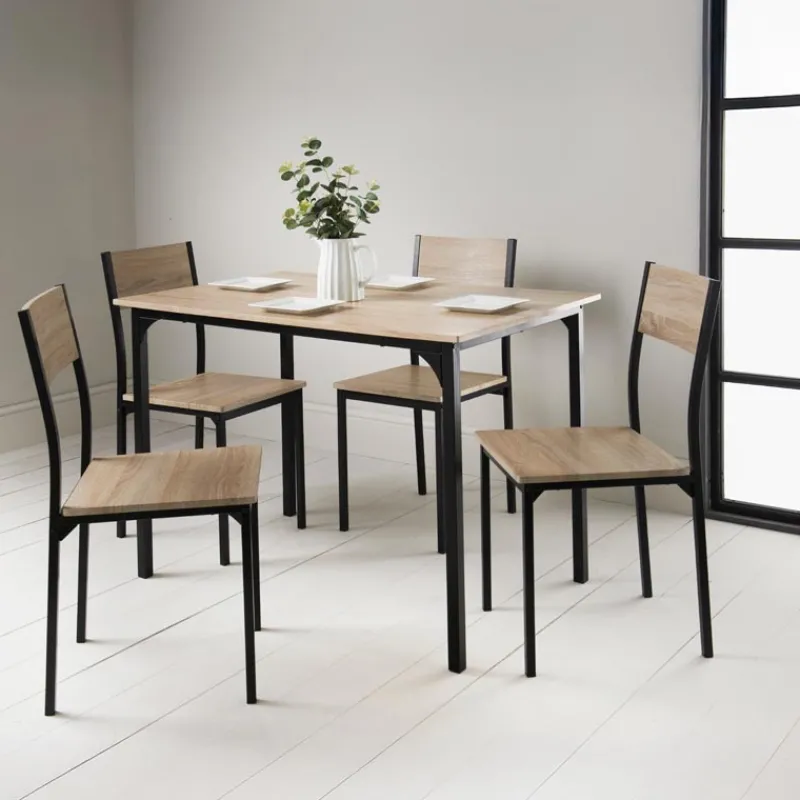 Online Lot table + 4 chaises Cuisine, Salle À Manger