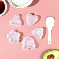 Online Lot x6 moules a onigiri Pour Elle