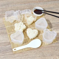 Online Lot x6 moules a onigiri Pour Elle